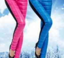 Зимни топли панталони жените