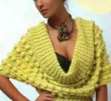 Дамски пуловер за плетене