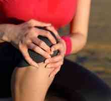 Течността в колянната става - лечение народни средства