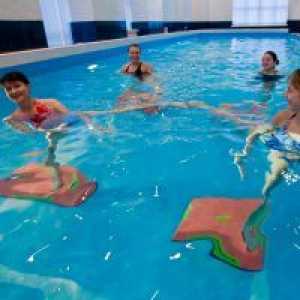 Водна аеробика: упражнения