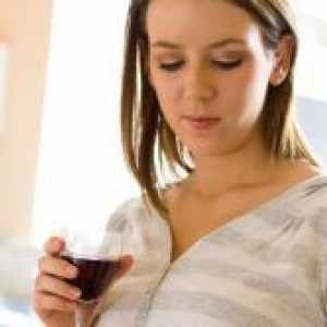 Алкохолът в първите седмици на бременността