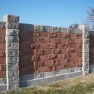 Блокове за каменна ограда под