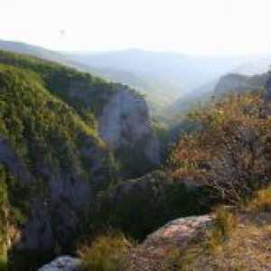 Големият каньон на Крим - как да стигнем до там?