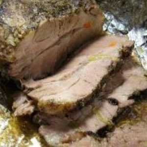 Печена шунка домашно свинско месо