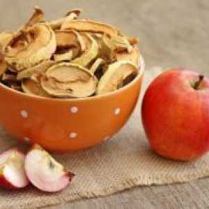 Колко полезна сушени ябълки?