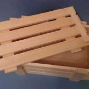 Дървени кутии за зеленчуци