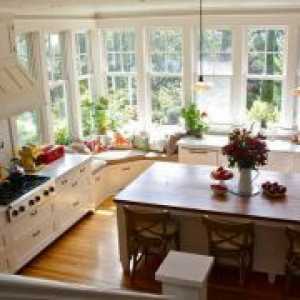 Кухненски дизайн с прозорец