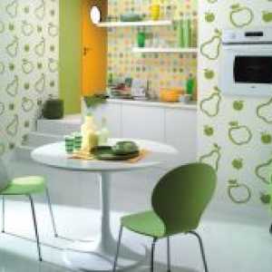 Дизайнът на стените в кухнята