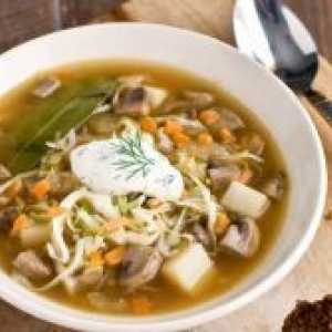 Гъбена супа - класически рецепти