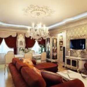 Интериорът на апартамент в класически стил