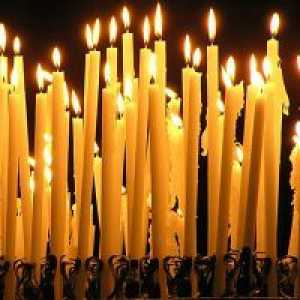 Защо мечтата на църковни свещи?