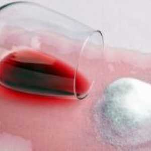 Как да се измие червеното вино?