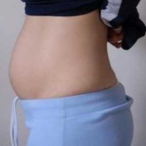 Като расте корема по време на бременност?