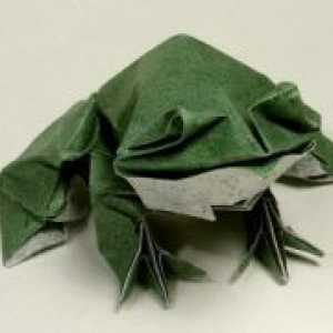Как да си направим една жаба от хартия?