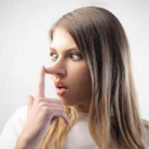 Как да се намали на носа с грим?