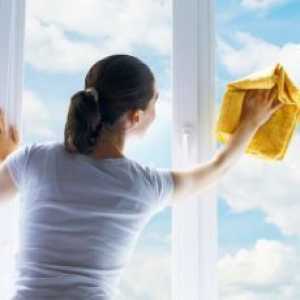 Как да се измие прозорците без ивици?