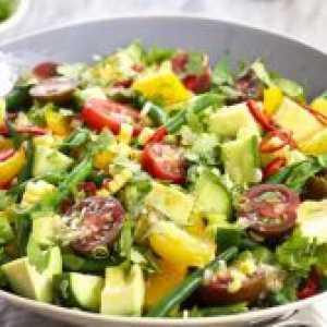 Лятна зеленчукова салата - рецепта
