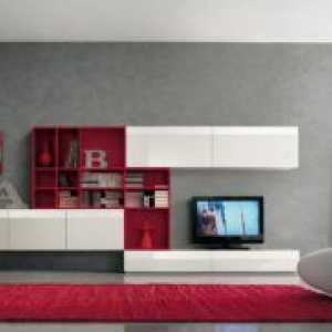 Модулна мебел за дневна в модерен стил