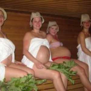Възможно ли е за бременни жени, за да отидат в сауната?