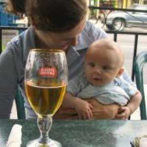 Може ли една майка-кърмачка, безалкохолна бира?