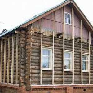Изправени пред дървена къща фасада - какъв материал е по-добре?