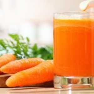 Ползите от сок от моркови