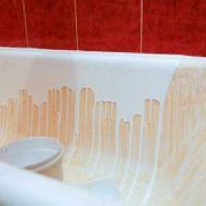 Реставрация на вани с акрил течност