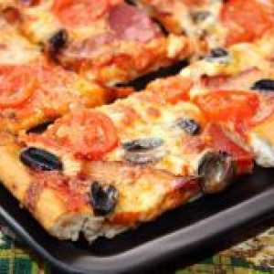 Пица риба с маслини