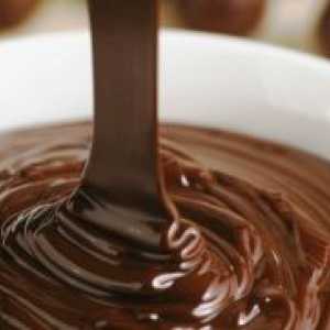 Шоколадова глазура от какао и мляко - рецепта