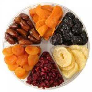 Колко калории в сушени плодове?
