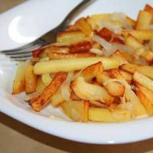 Колко калории има в пържени картофи?