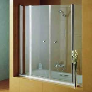 Стъклена завеса за баня