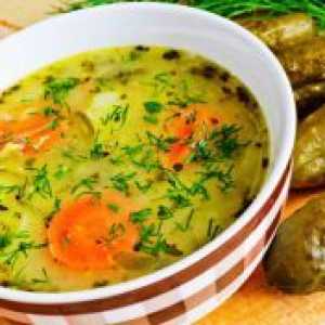 Супа с кисели краставички