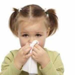 Едно дете не е дишане носа, без сополи