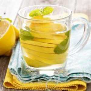 Вода с лимон за отслабване - рецепта
