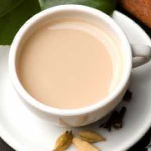 Зелен чай с мляко за отслабване - рецепта